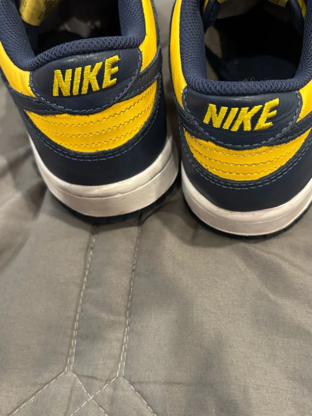 Nike Low Top Sneakers in Navy and Yellow